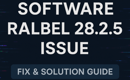 Software Ralbel 28.2.5 Issue: Causes, Fixes, and Best Practices to Prevent Future Problems